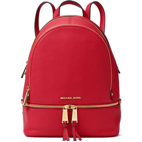 michael kors backpack red|michael kors backpack price.